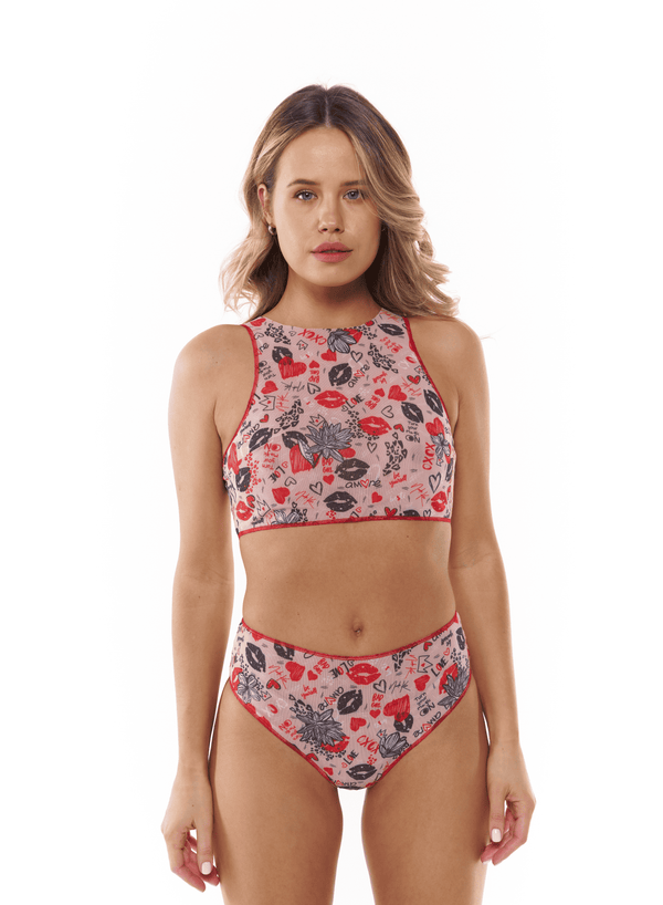 Top & High-Waist Brazilian