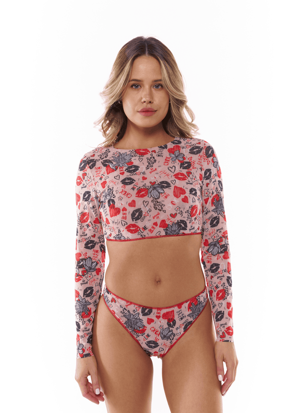 Longsleeve Top & Brazilian