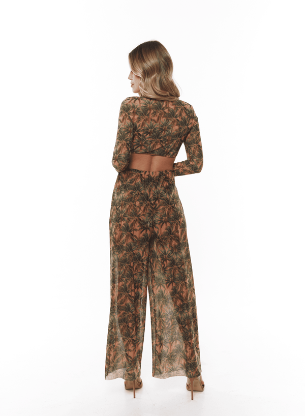 Tan Through Beach Trousers