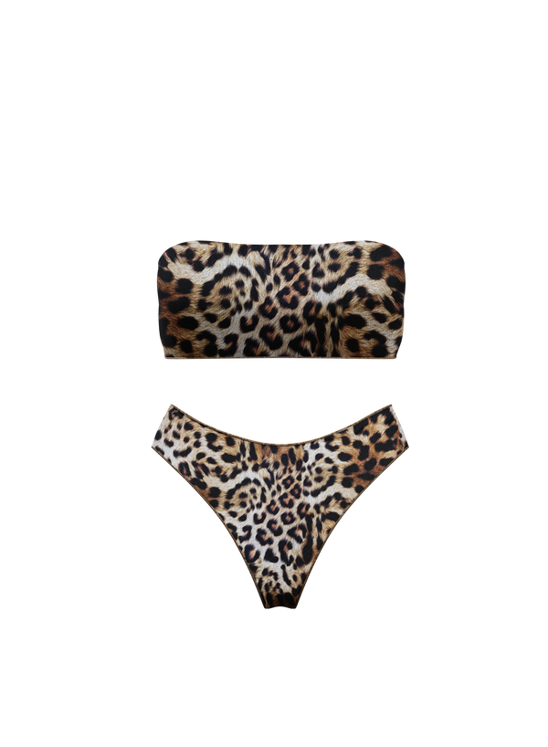 Bando & High-Waisted Brazilian