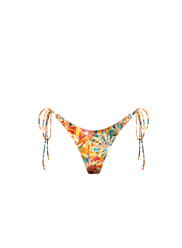 Tan Through Brazilian Bottom with Ties