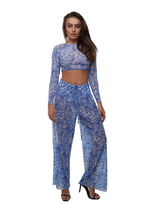 Tan Through Beach Trousers