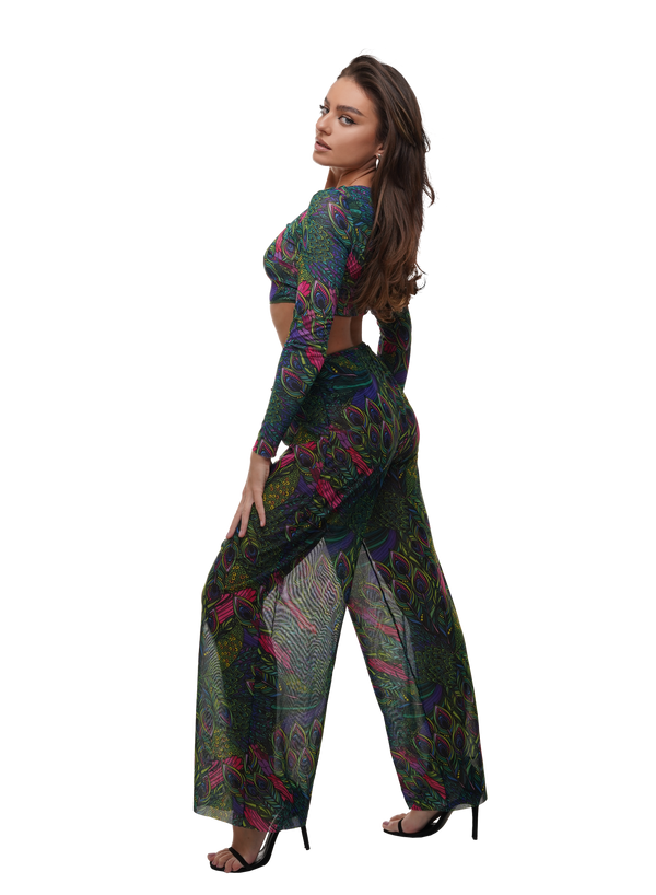 Tan Through Beach Trousers