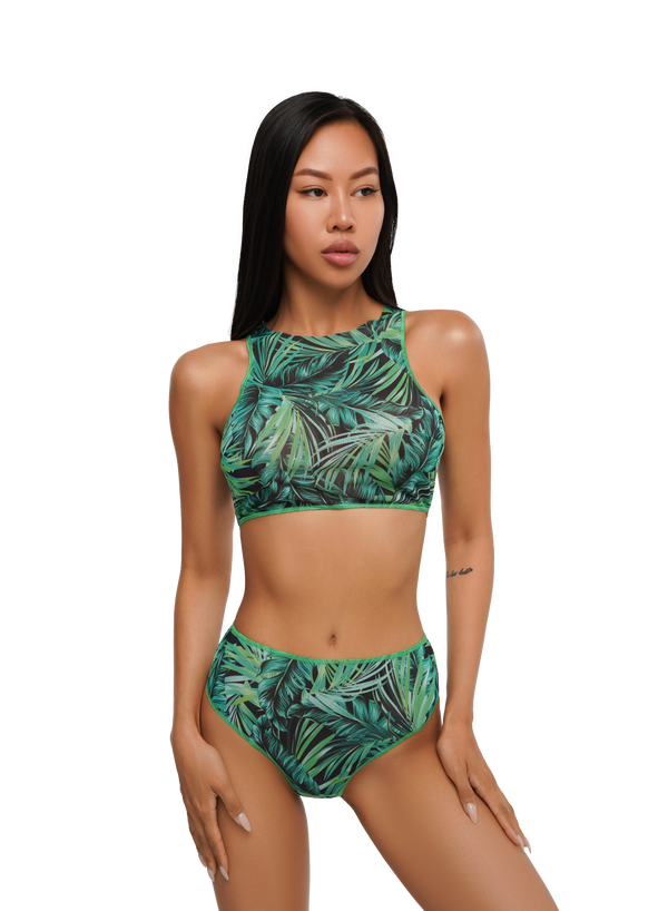 High-Waisted Brazilian Bottom