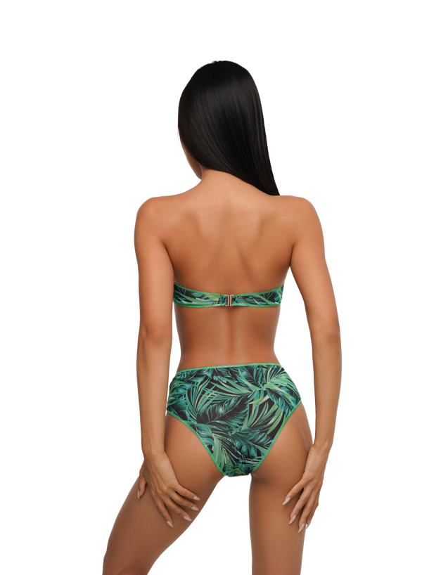 Bando & High-Waisted Brazilian