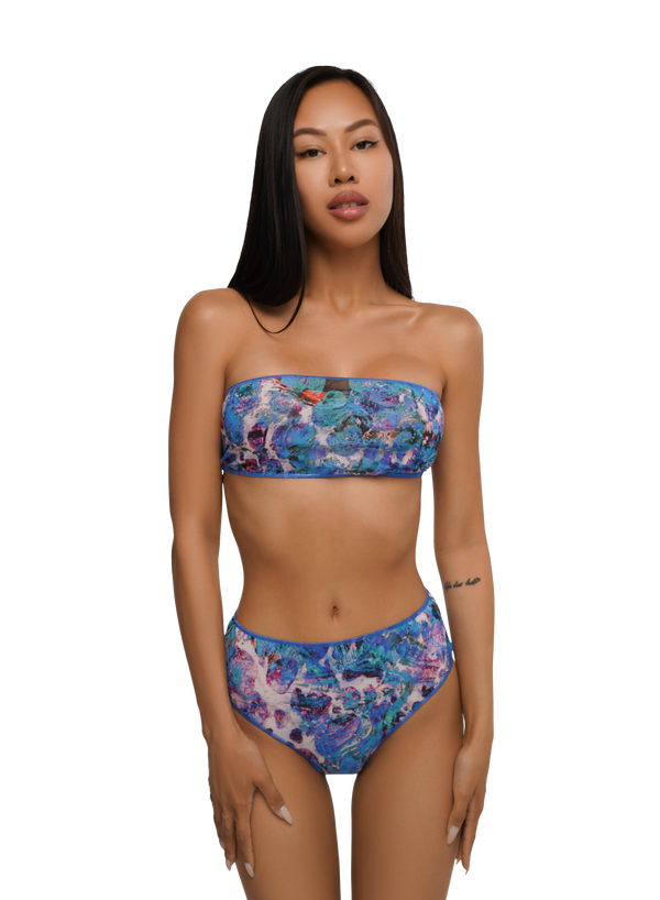 Bando & High-Waisted Brazilian