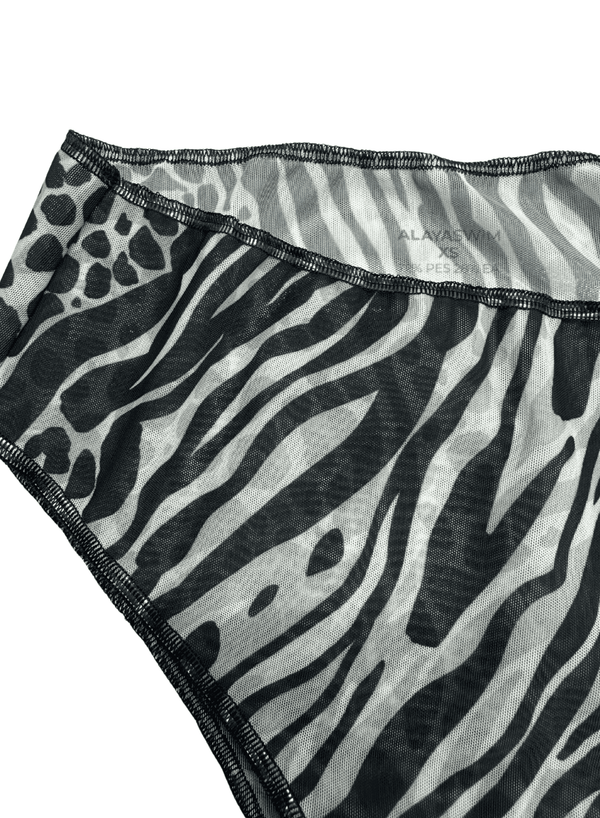 Longsleeve Top & High-Waisted Brazilian