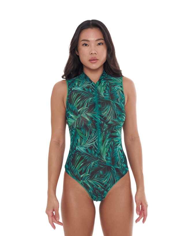 One-Piece Sleeveless with Zipper