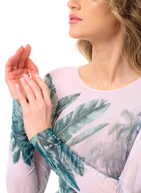 Суцільний з рукавами