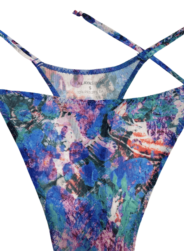 Triangle & Thong with Ties