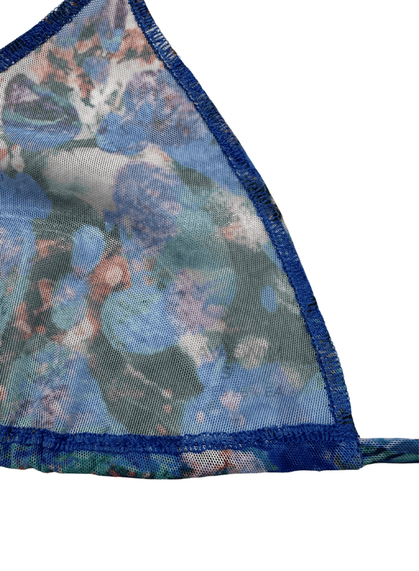 Triangle & Thong with Ties