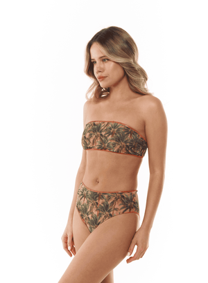 Bando & High-Waisted Brazilian