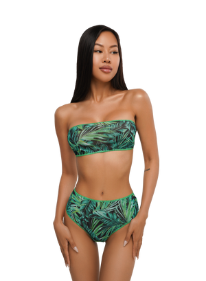 Bando & High-Waisted Brazilian