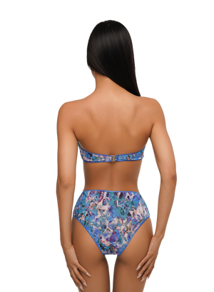 Bando & High-Waisted Brazilian