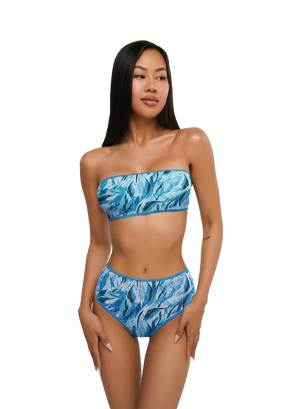 Bando & High-Waisted Brazilian