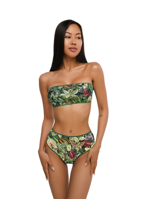 Bando & High-Waisted Brazilian