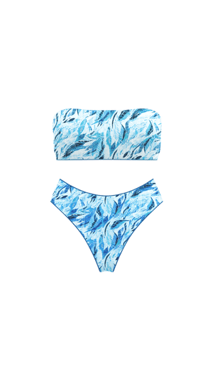 Bando & High-Waisted Brazilian