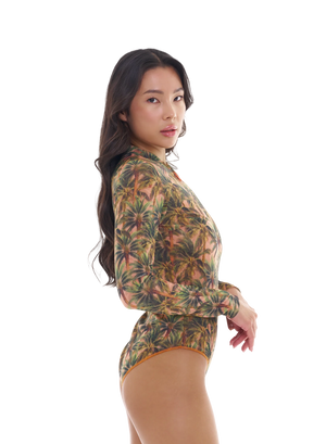 One-Piece Long Sleeve with Zipper