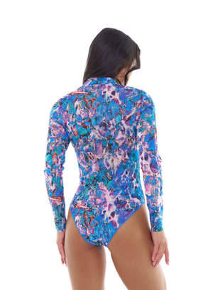 One-Piece Long Sleeve with Zipper