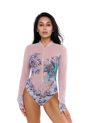 One-Piece Long Sleeve with Zipper
