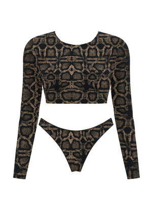Top with Sleeves & Brazilian